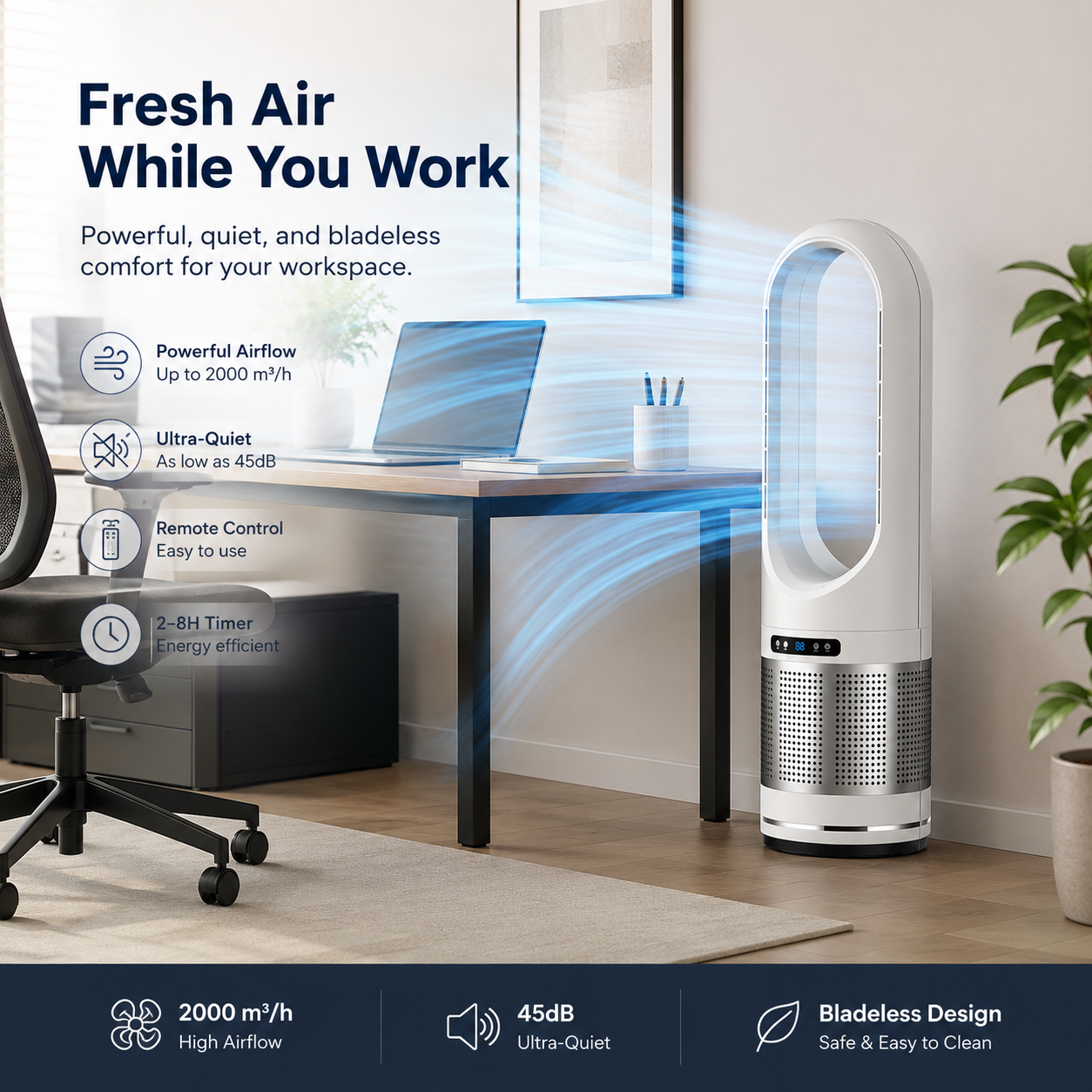 Ventilatore senza pale Chieri