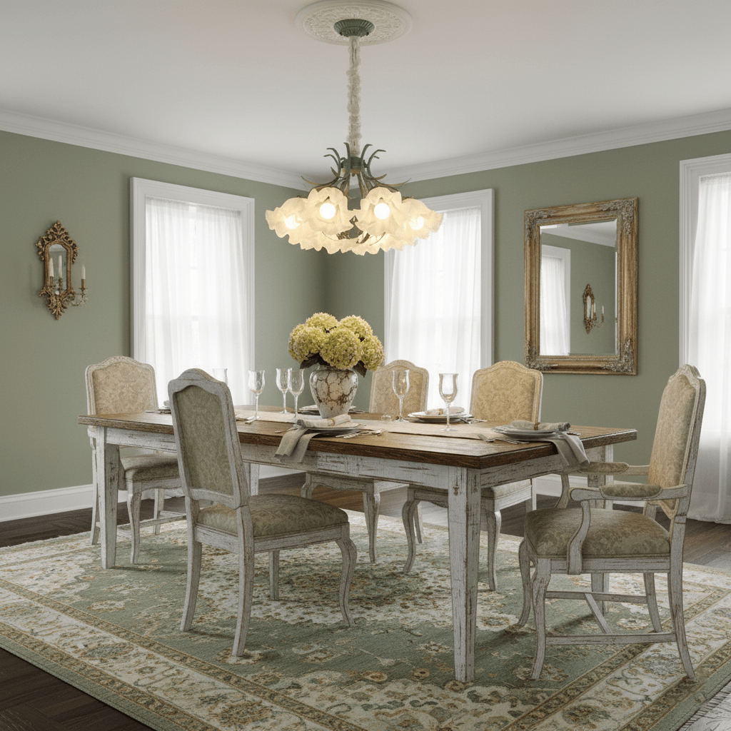 Lily of the Valley Flower Chandelier – detail 11