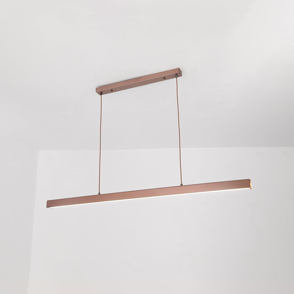 Lampada a sospensione lineare Dolivo