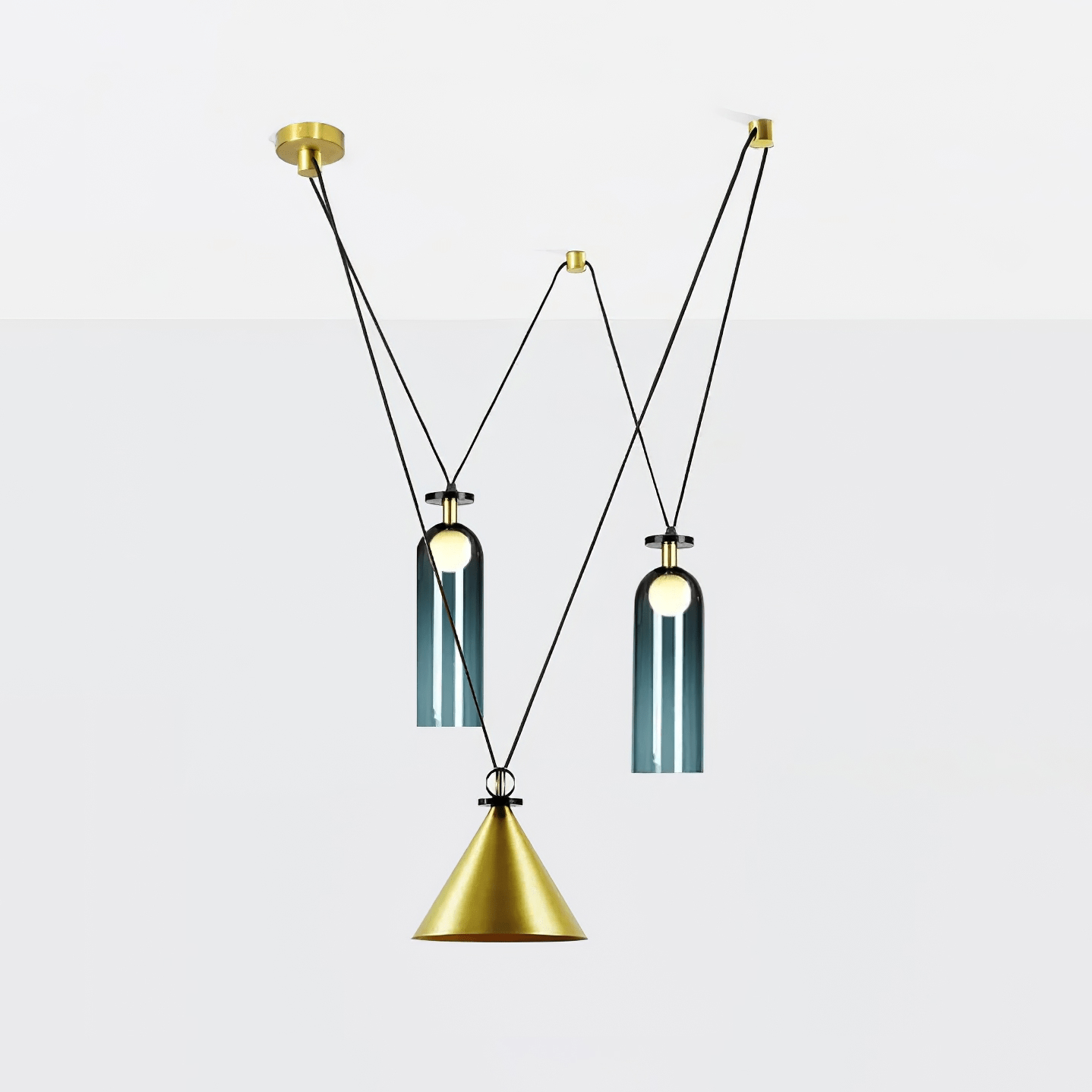 Lampadario geometrico Perilova