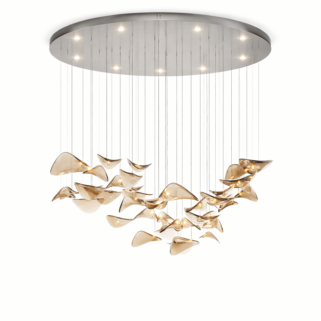 Wave Floating Leaf Chandelier – detail 35