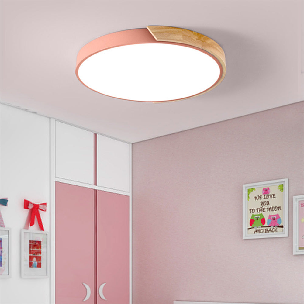 Plafoniera rotonda Paino