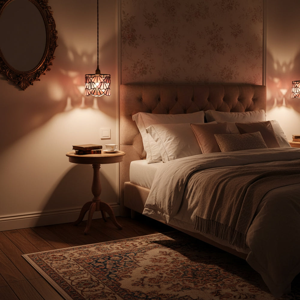 Lampada a sospensione vintage Loeriva