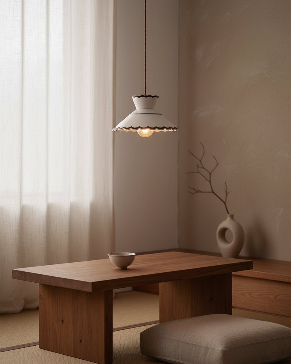 Lampada a sospensione vintage Belenori