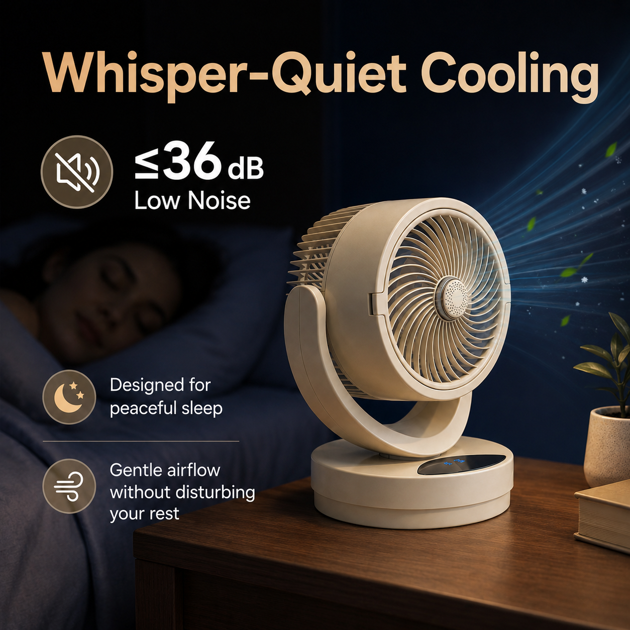 Ventilatore da tavolo da esterno Alelera
