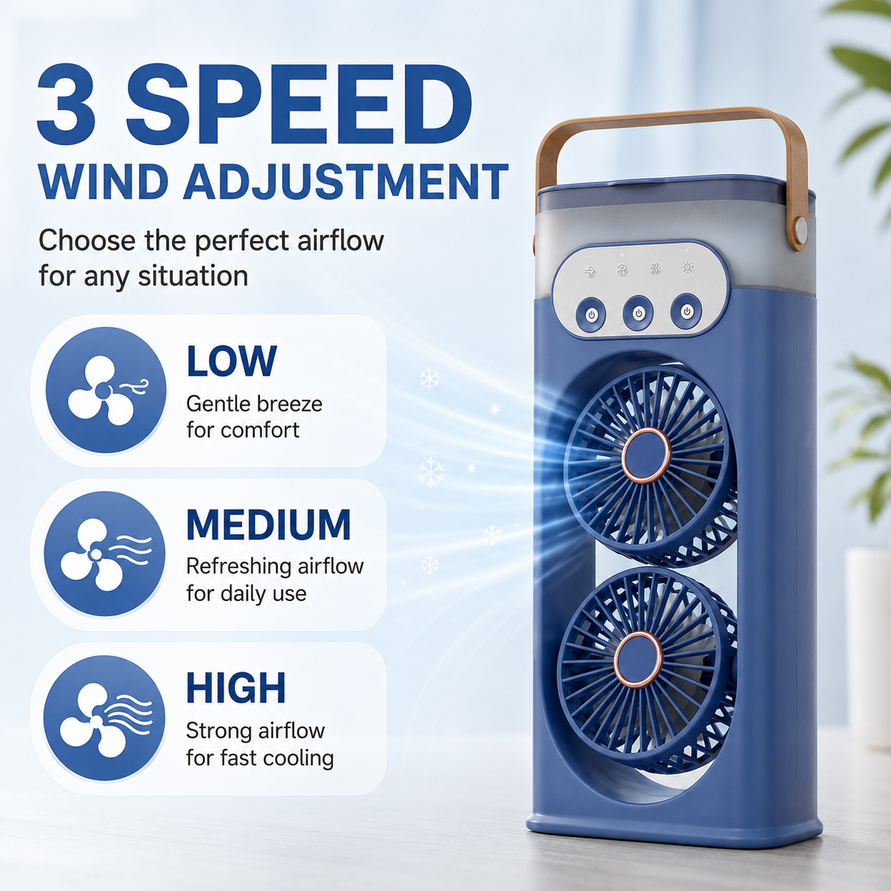 Ventilatore nebulizzatore Velava