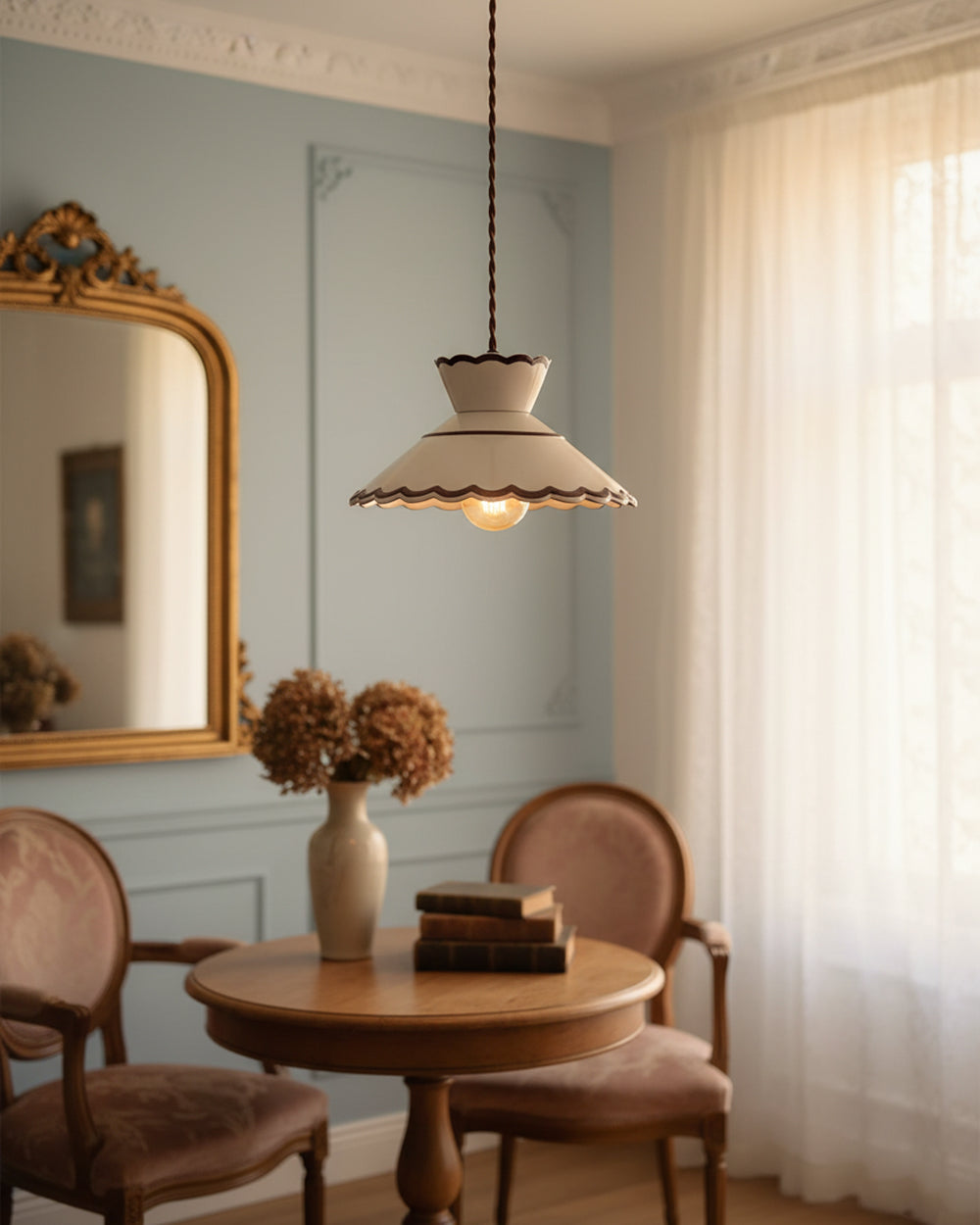 Lampada a sospensione vintage Belenori