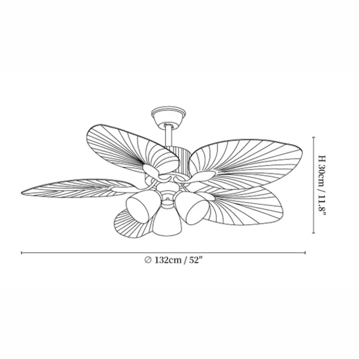 Ventilatore da soffitto Emariole