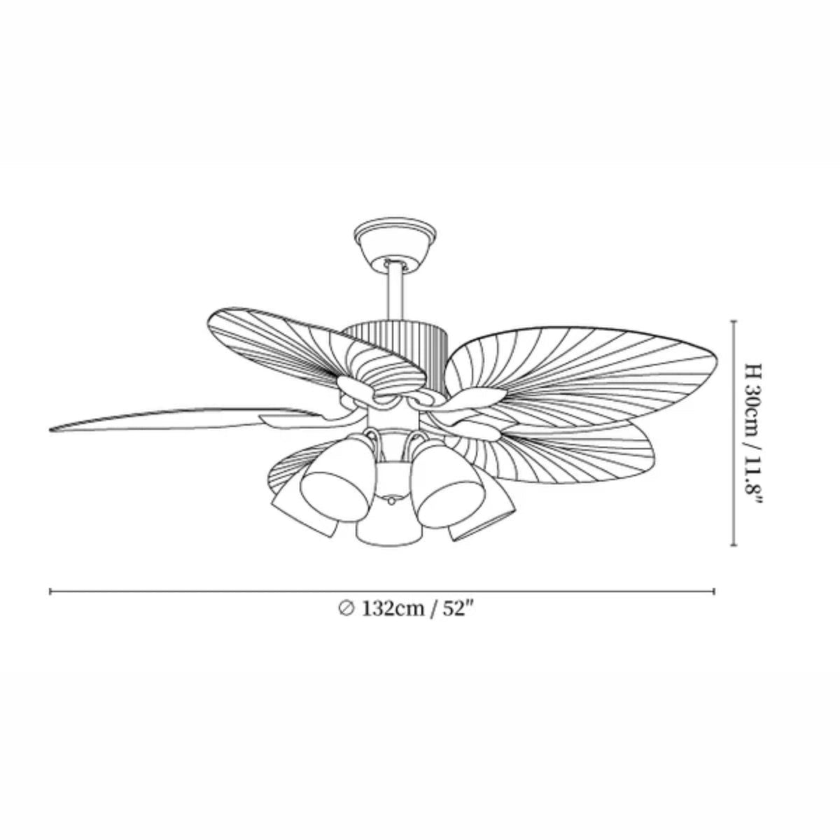 Ventilatore da soffitto Emariole