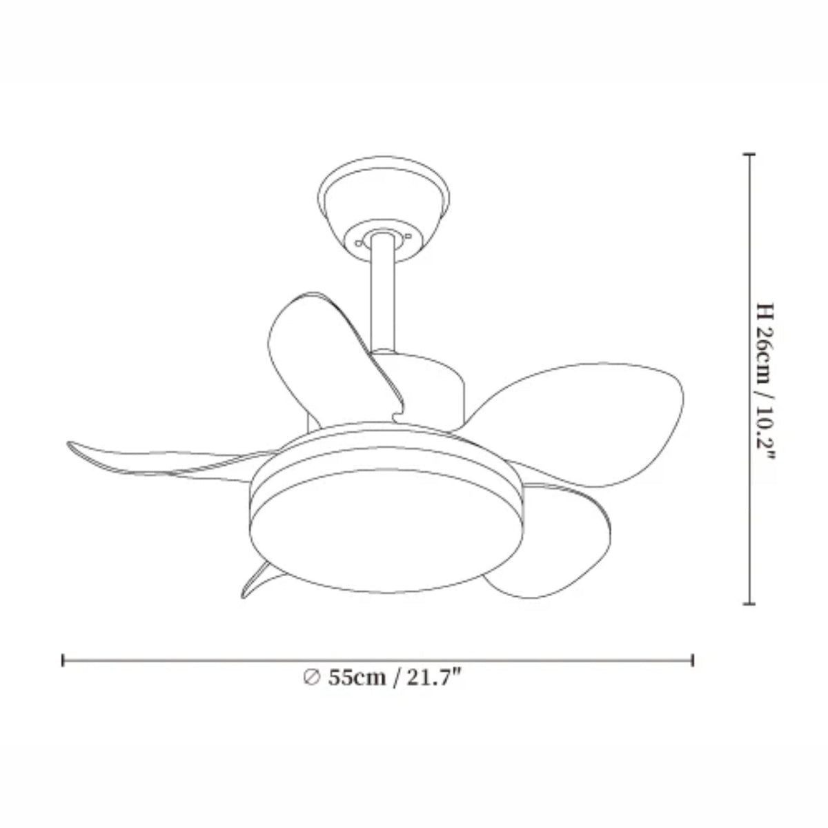 Ventilatore da soffitto Alecella