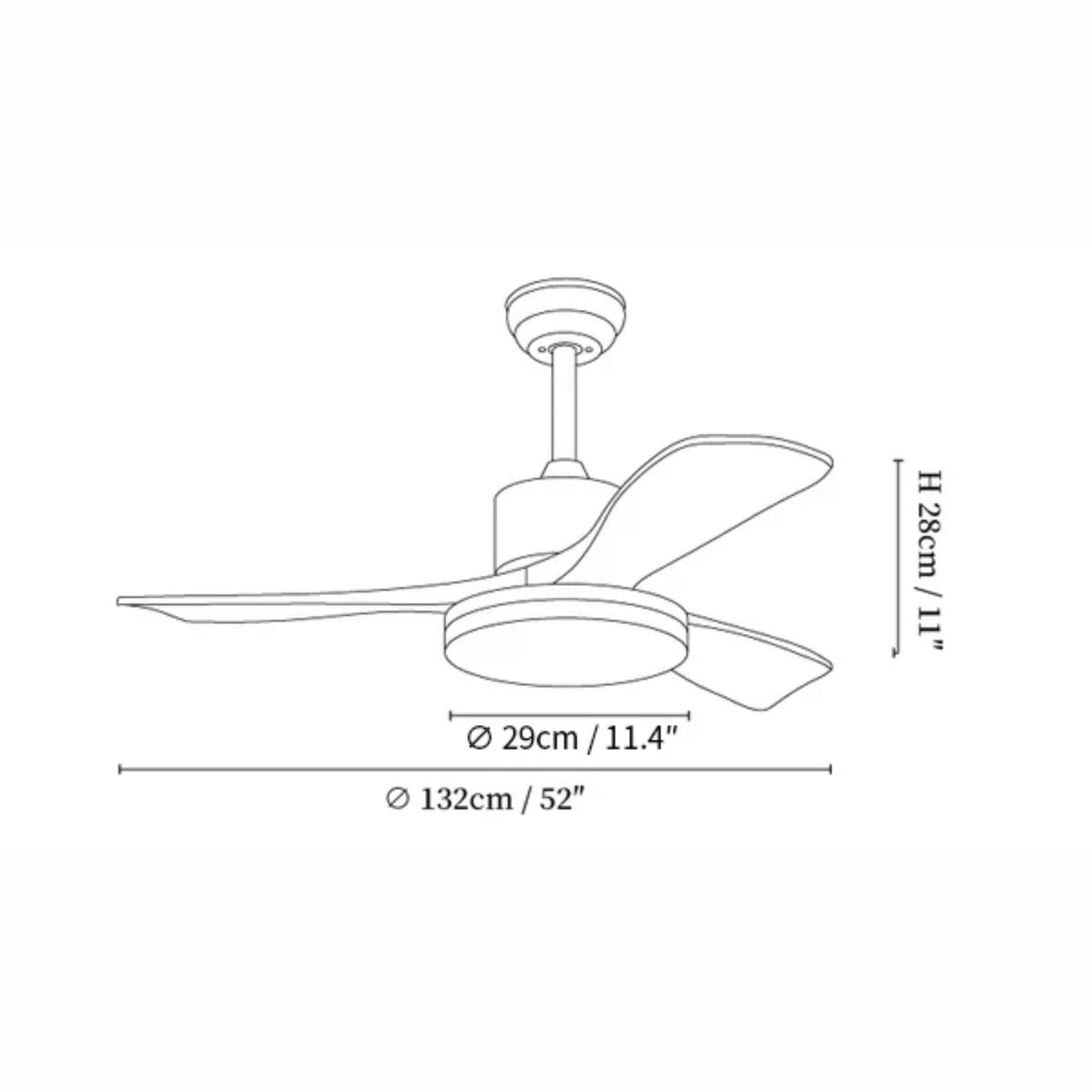 Ventilatore da soffitto Neronara