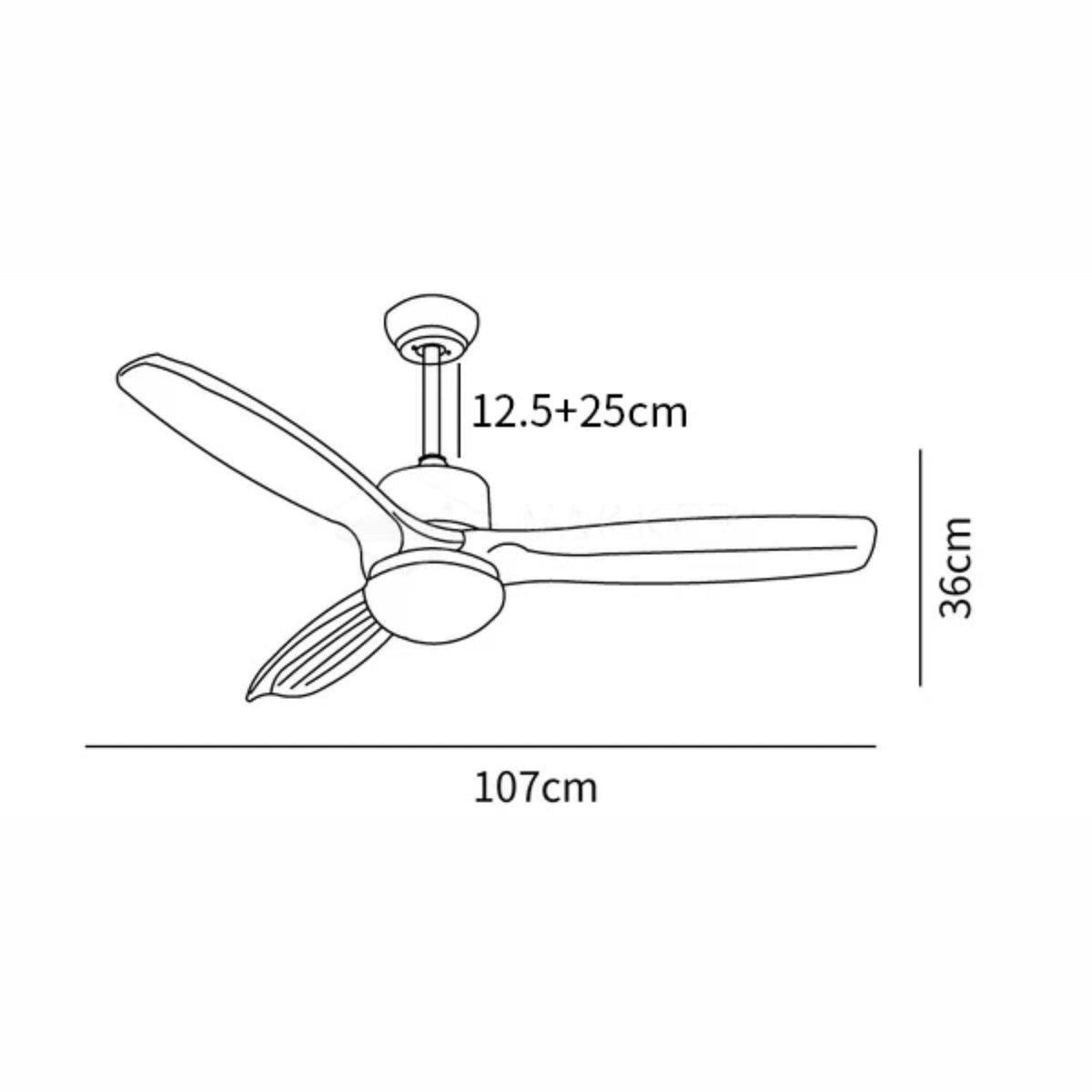 Ventilatore da soffitto Tanelea