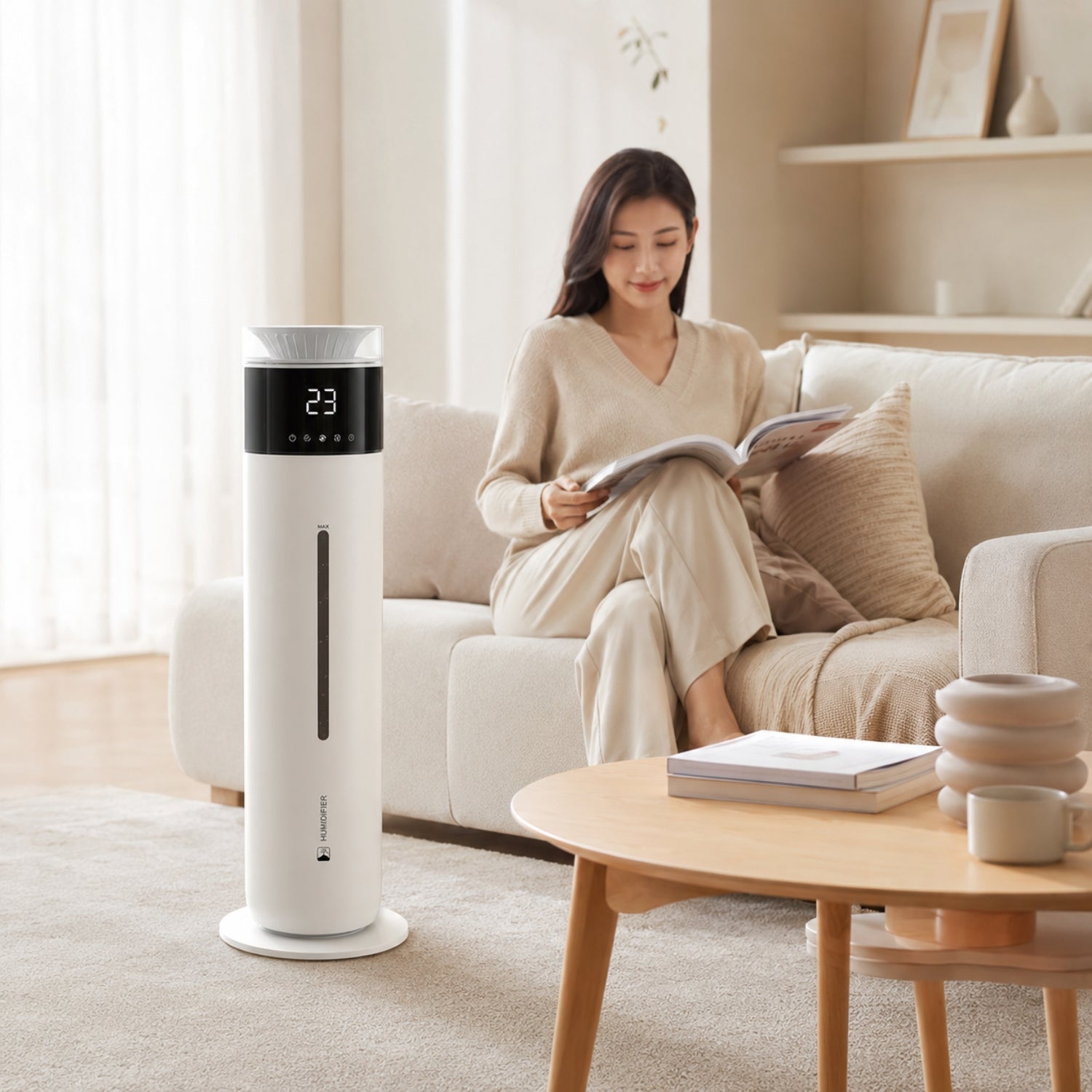 ZOAVE - Umidificatore a colonna