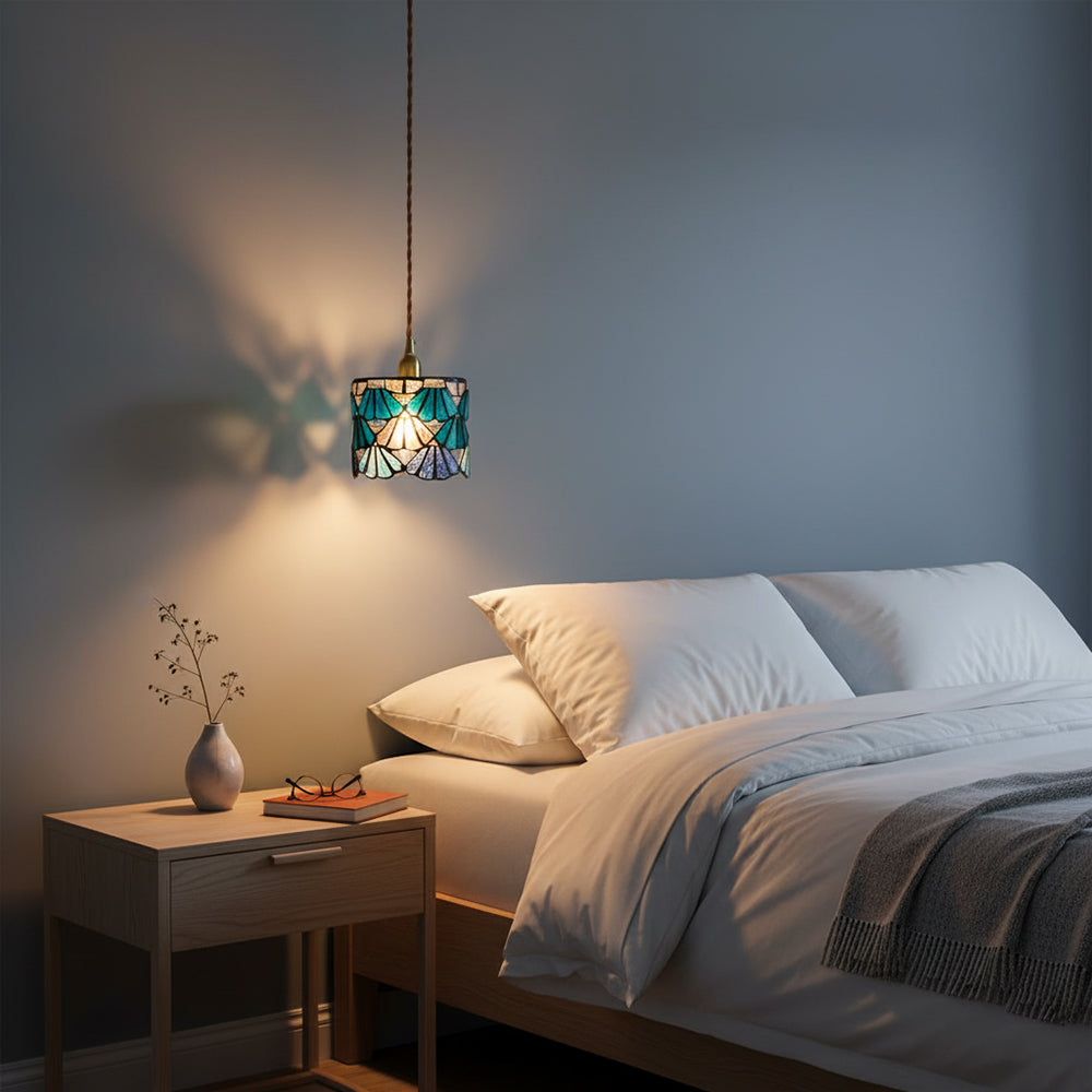 Lampada a sospensione vintage Loeriva