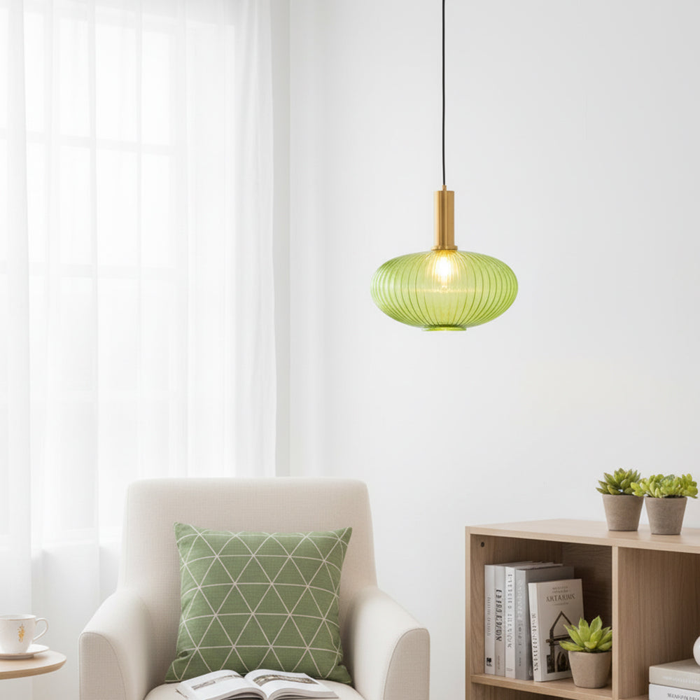 Lampada a sospensione scanalata Torel