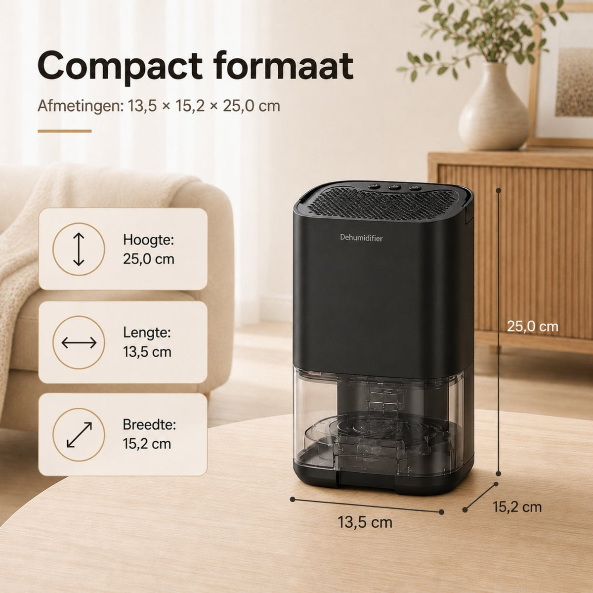 Deumidificatore compatto Sileria
