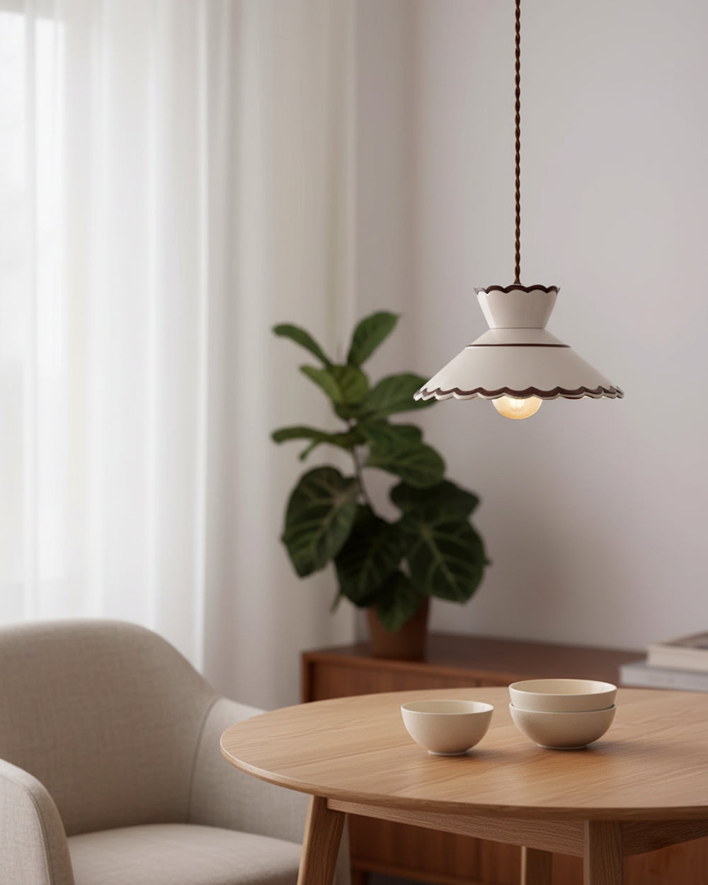 Lampada a sospensione vintage Belenori