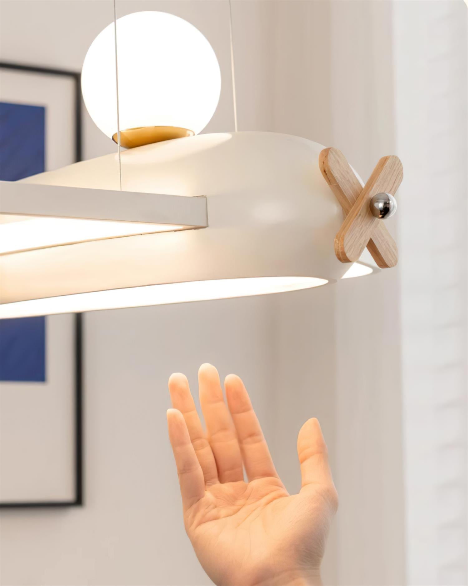 Lampada a sospensione aereo Painiva