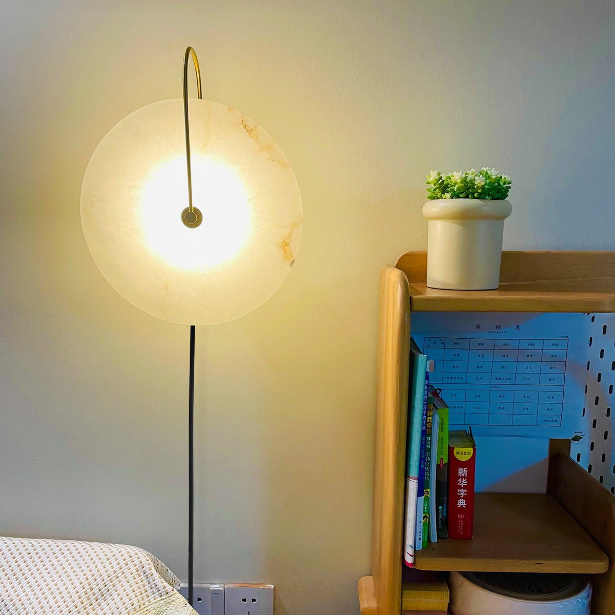 Alabaster LED Plug-In Wall Lamp – detail 32