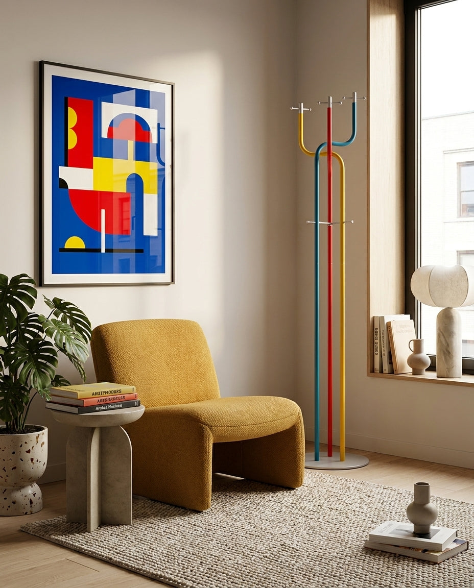 Albion Floor Coat Rack – detail 9