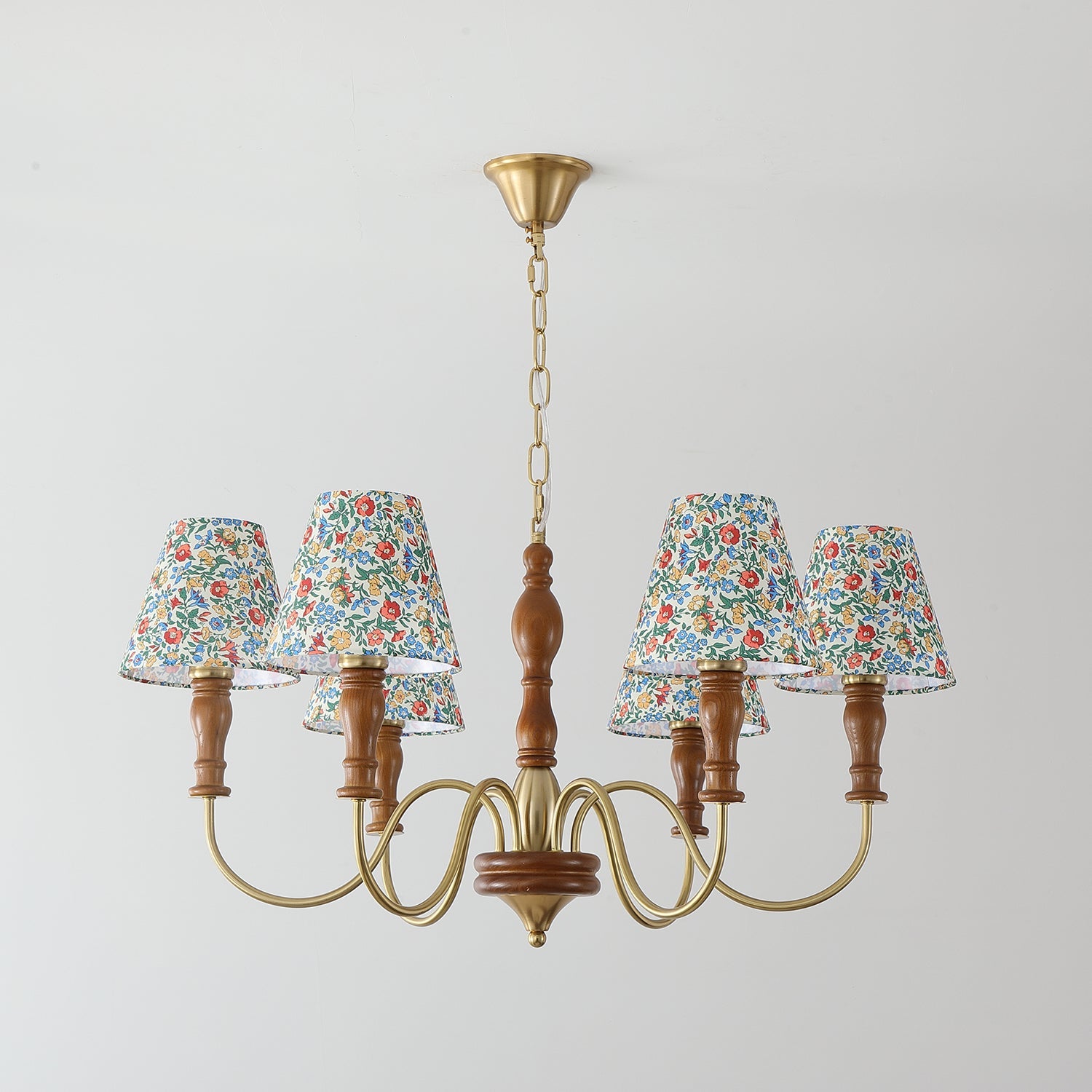 Lampadario floreale Vinavi