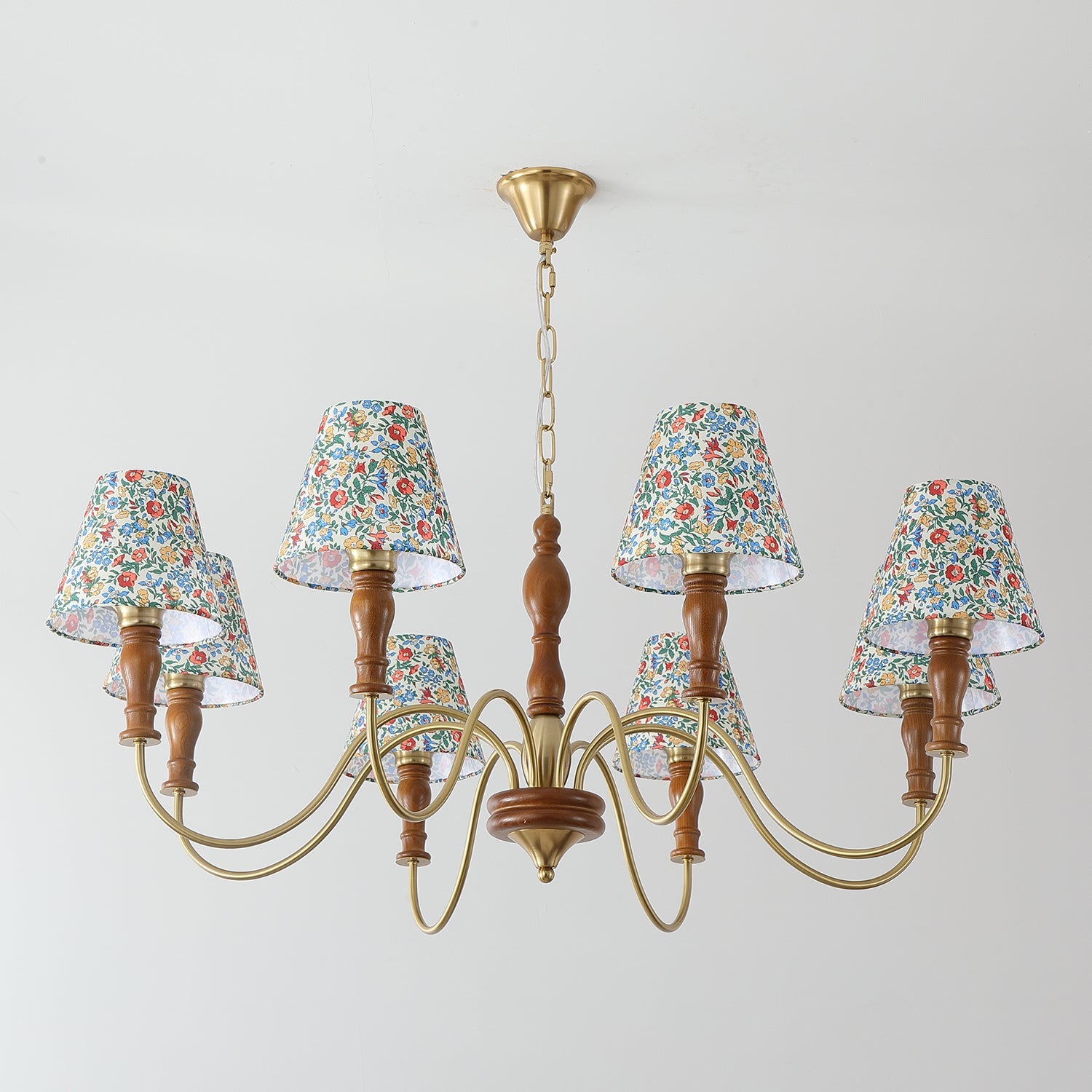 Lampadario floreale Vinavi