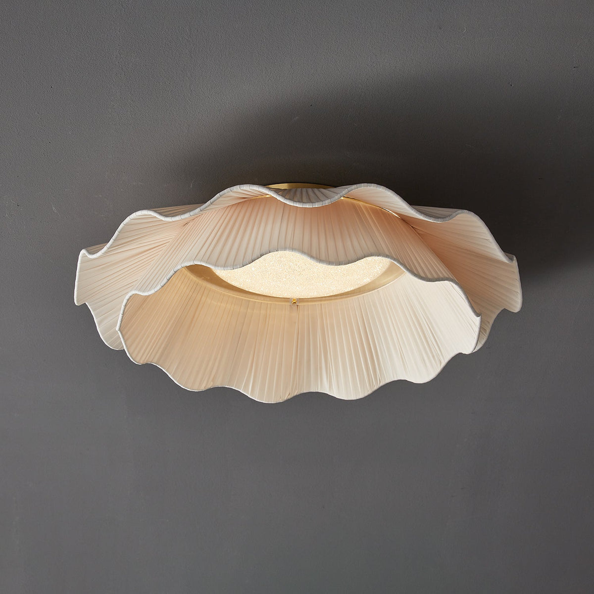 Arwen Fabric Wave Ceiling Lamp – detail 19