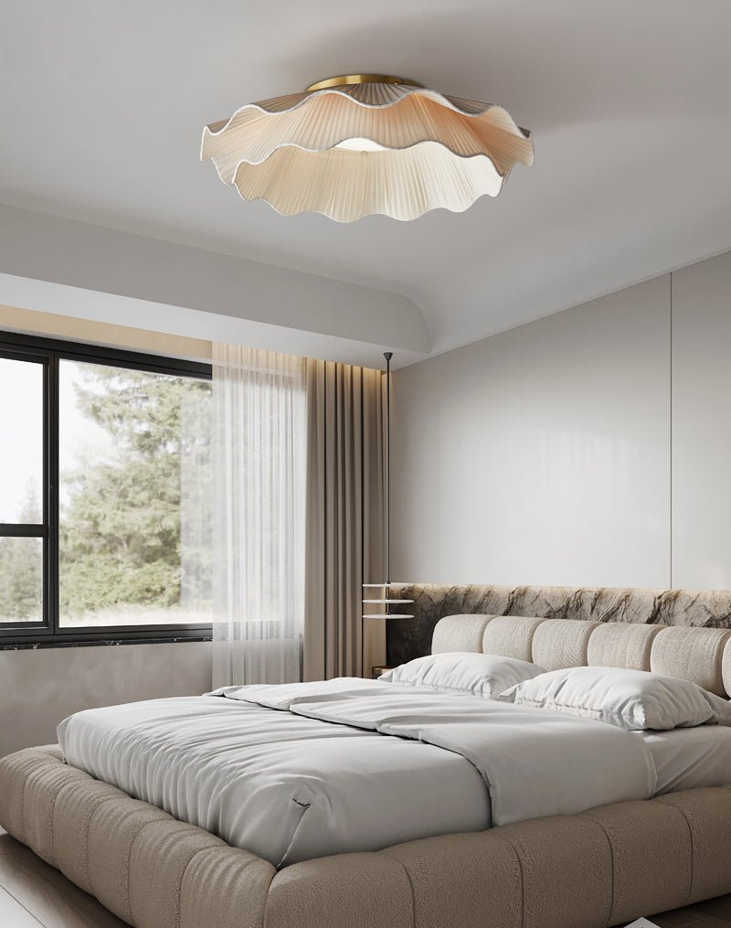 Arwen Fabric Wave Ceiling Lamp – detail 10