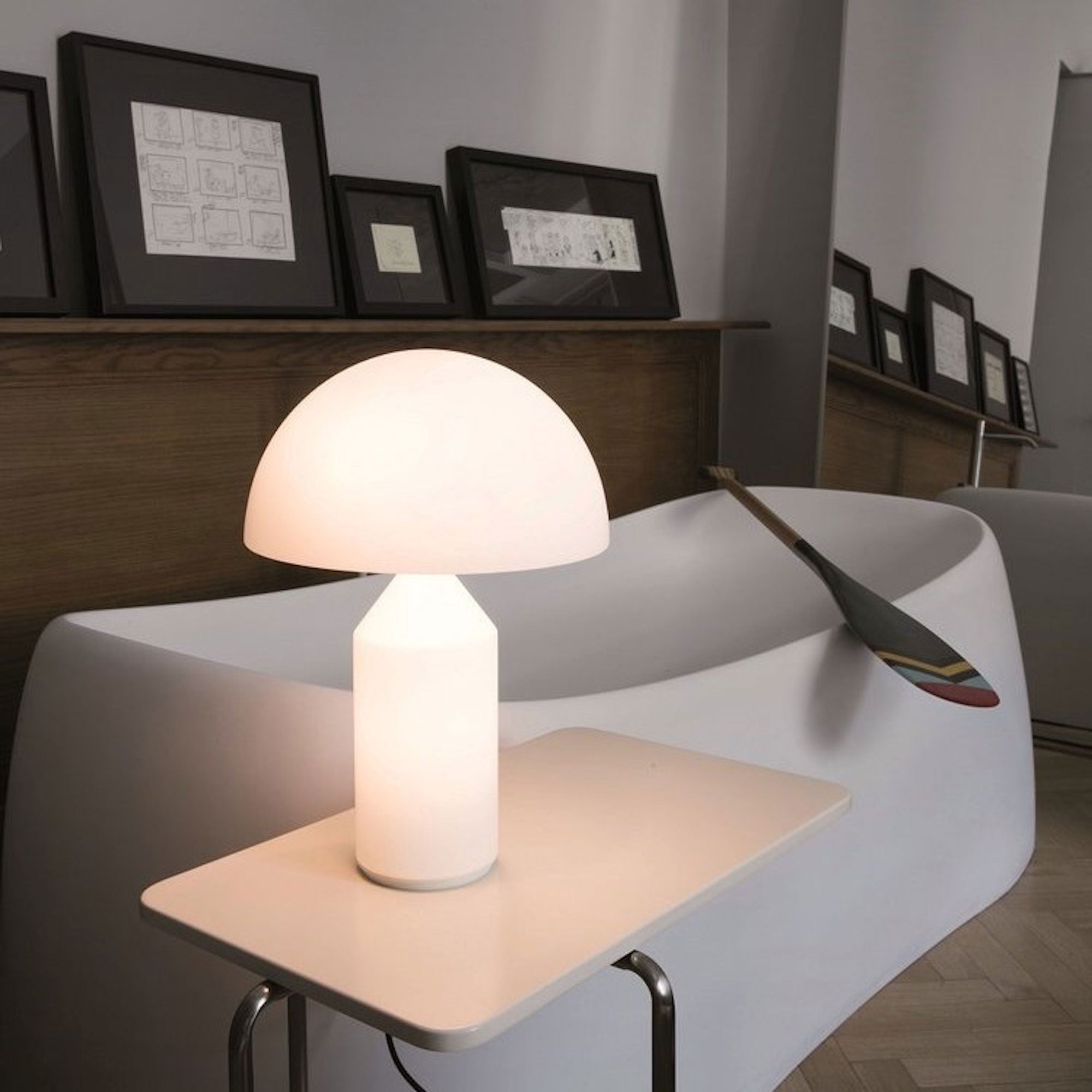 Lampada da tavolo a fungo Isorava