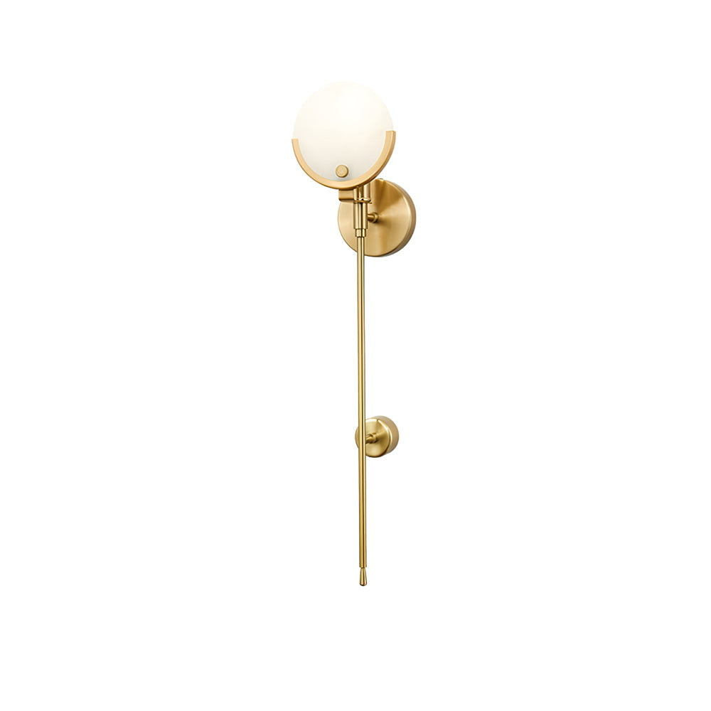 Ava Alabaster Brass Wall Lamp – detail 37