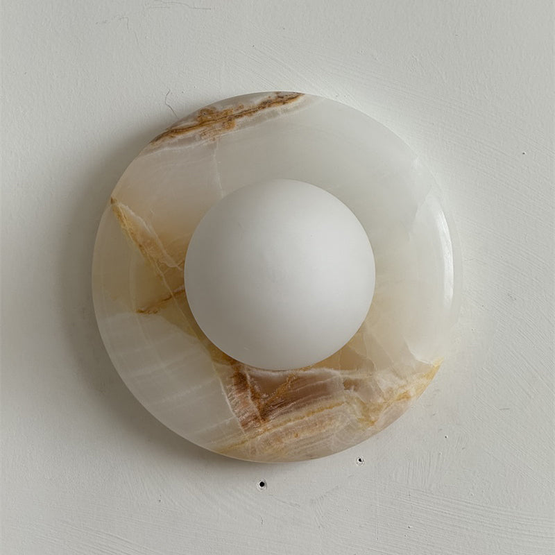 Applique da parete globo Monetta