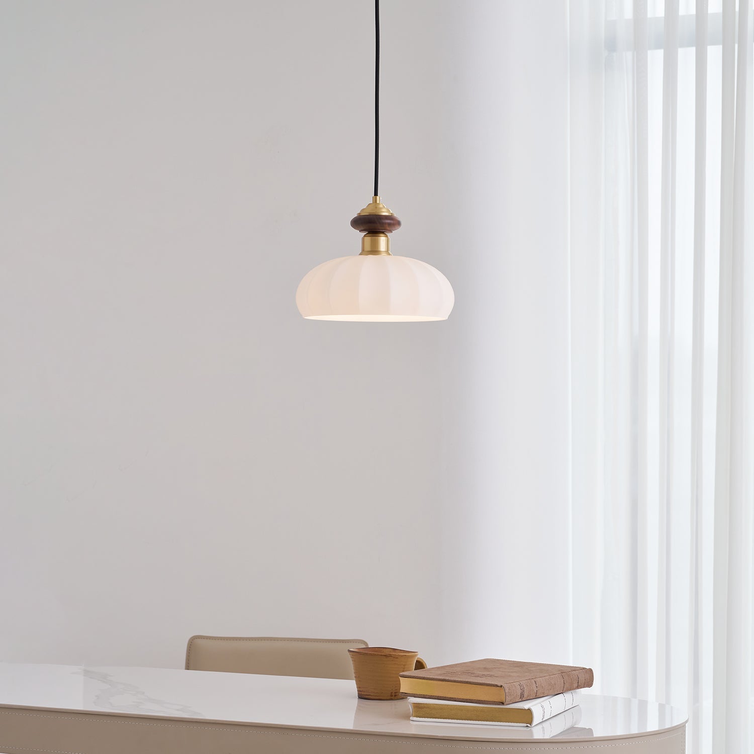 Lampada a sospensione vintage Paorili