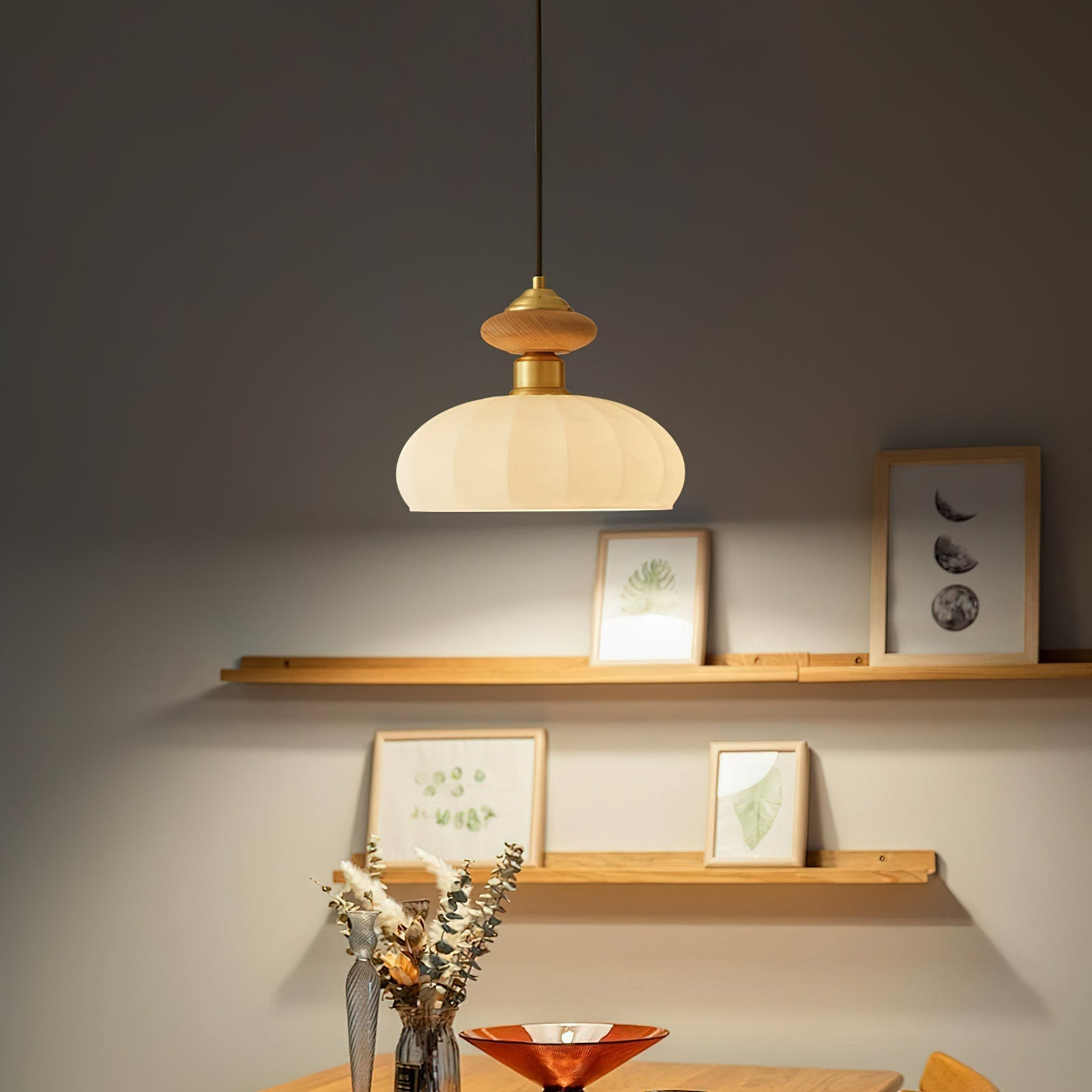 Lampada a sospensione vintage Paorili