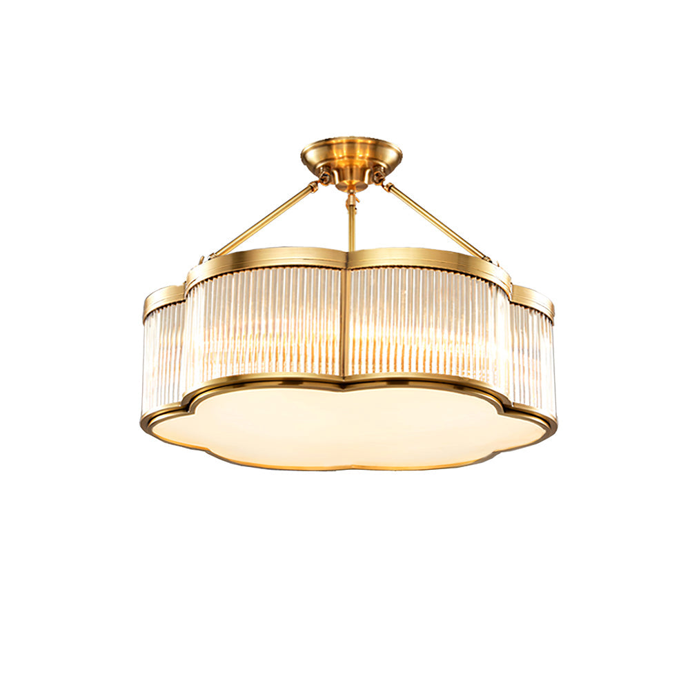 Lampadario a quadrifoglio Marlia