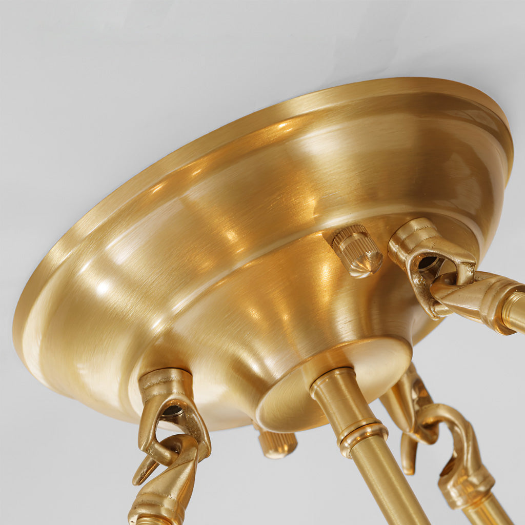Lampadario a quadrifoglio Marlia