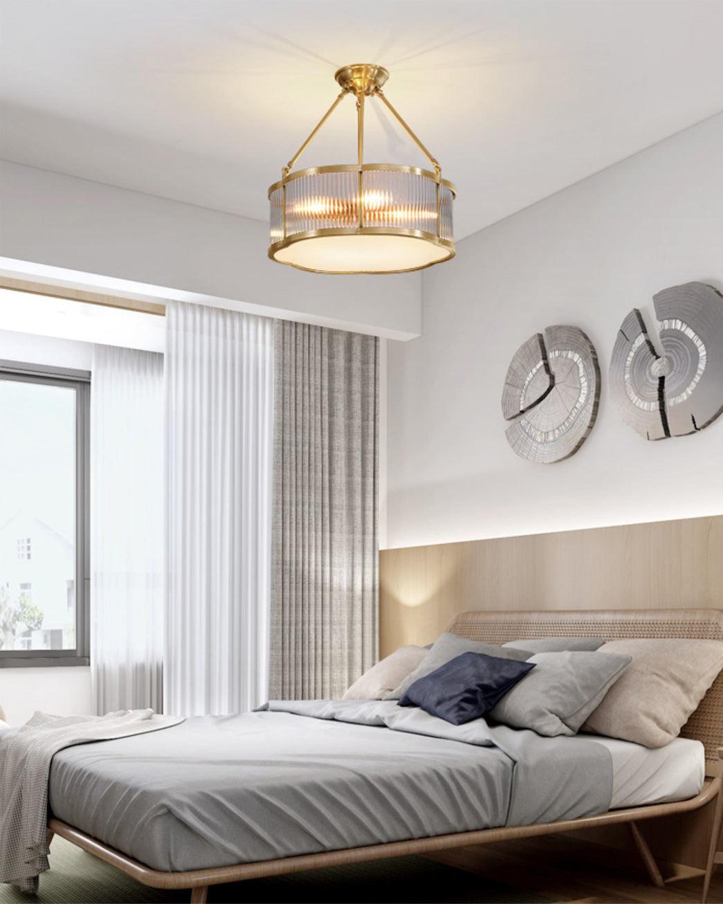Lampadario a quadrifoglio Marlia