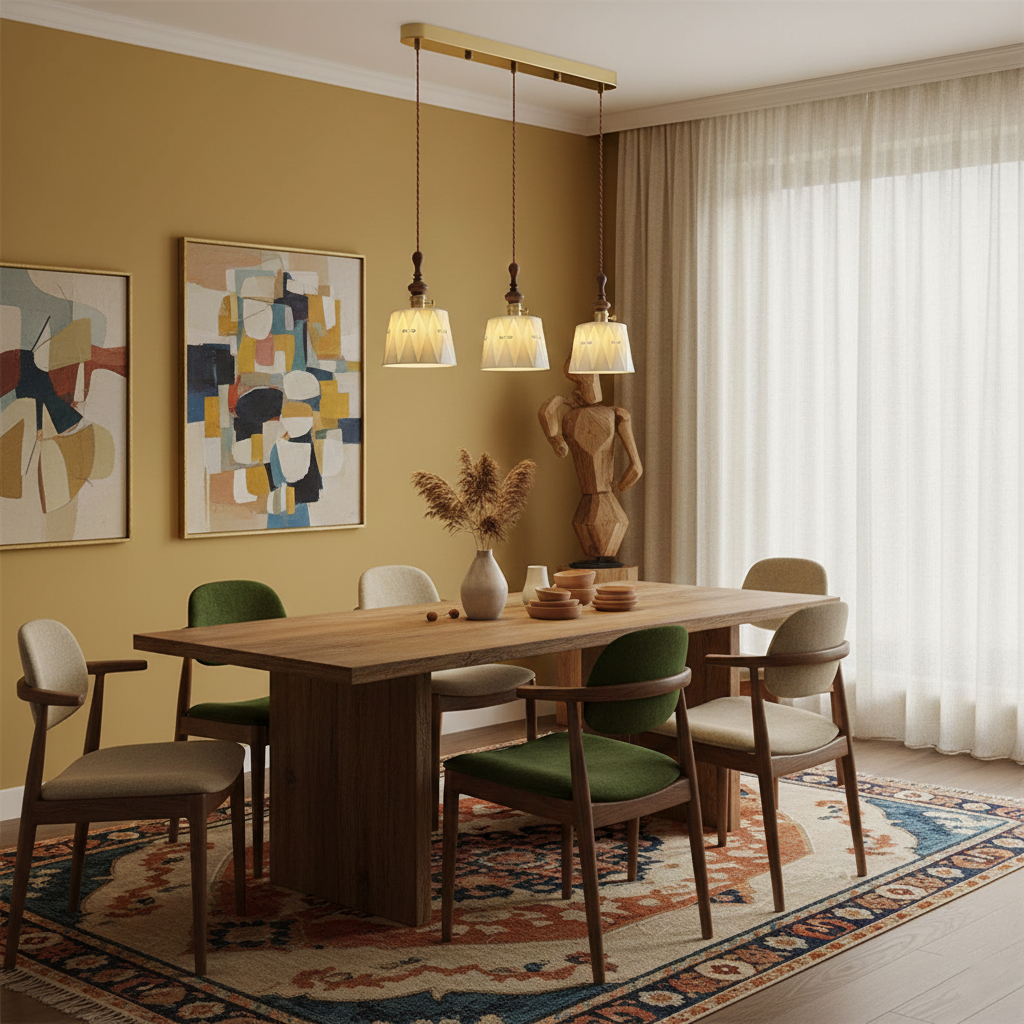 Lampada a sospensione vintage Gioreo
