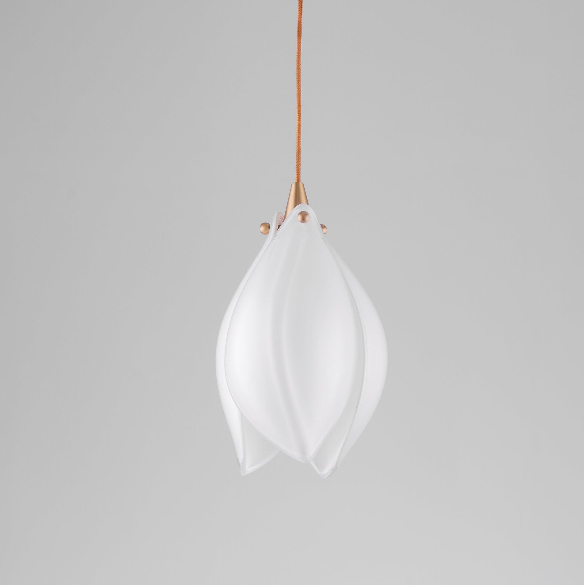 Lampada a sospensione floreale Fenoriano