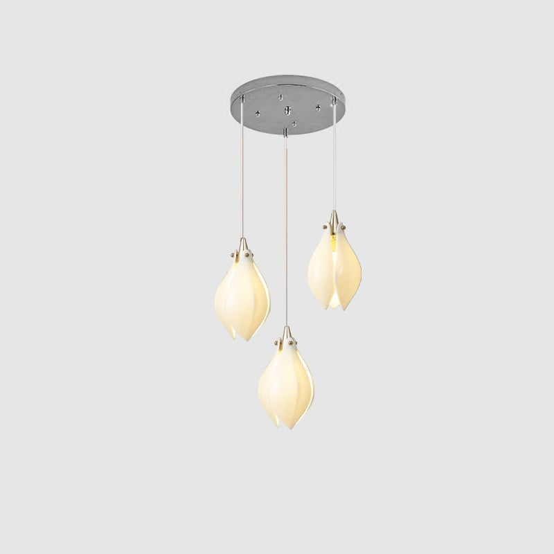 Lampada a sospensione floreale Fenoriano