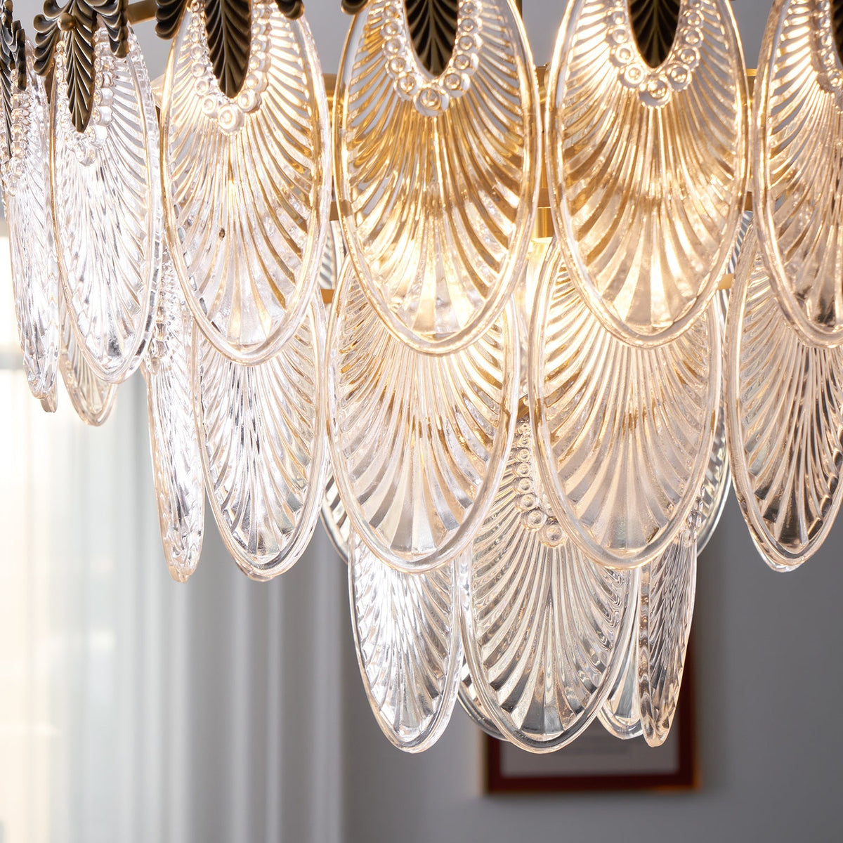 Lampadario a tre livelli Fienola