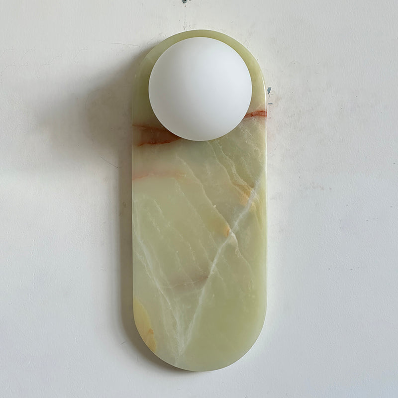Applique da parete ovale Oliario