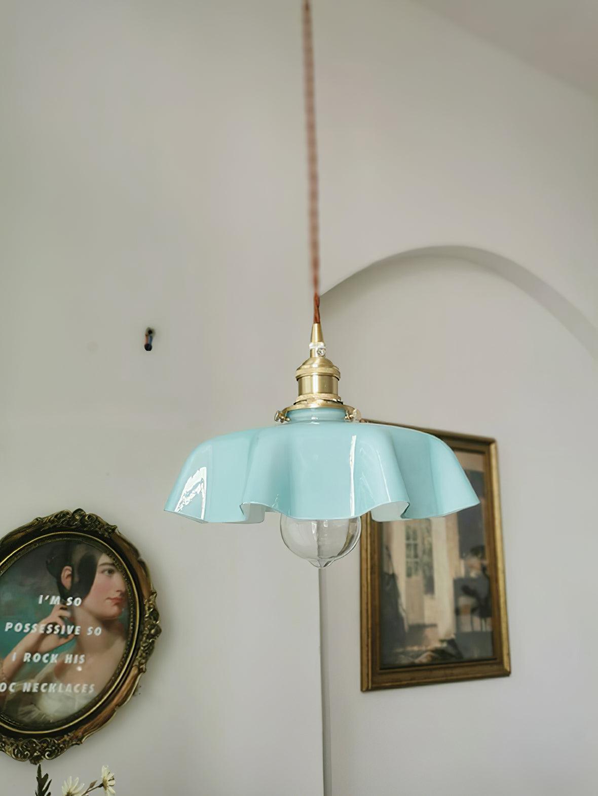 Lampada a sospensione vintage Ameliro