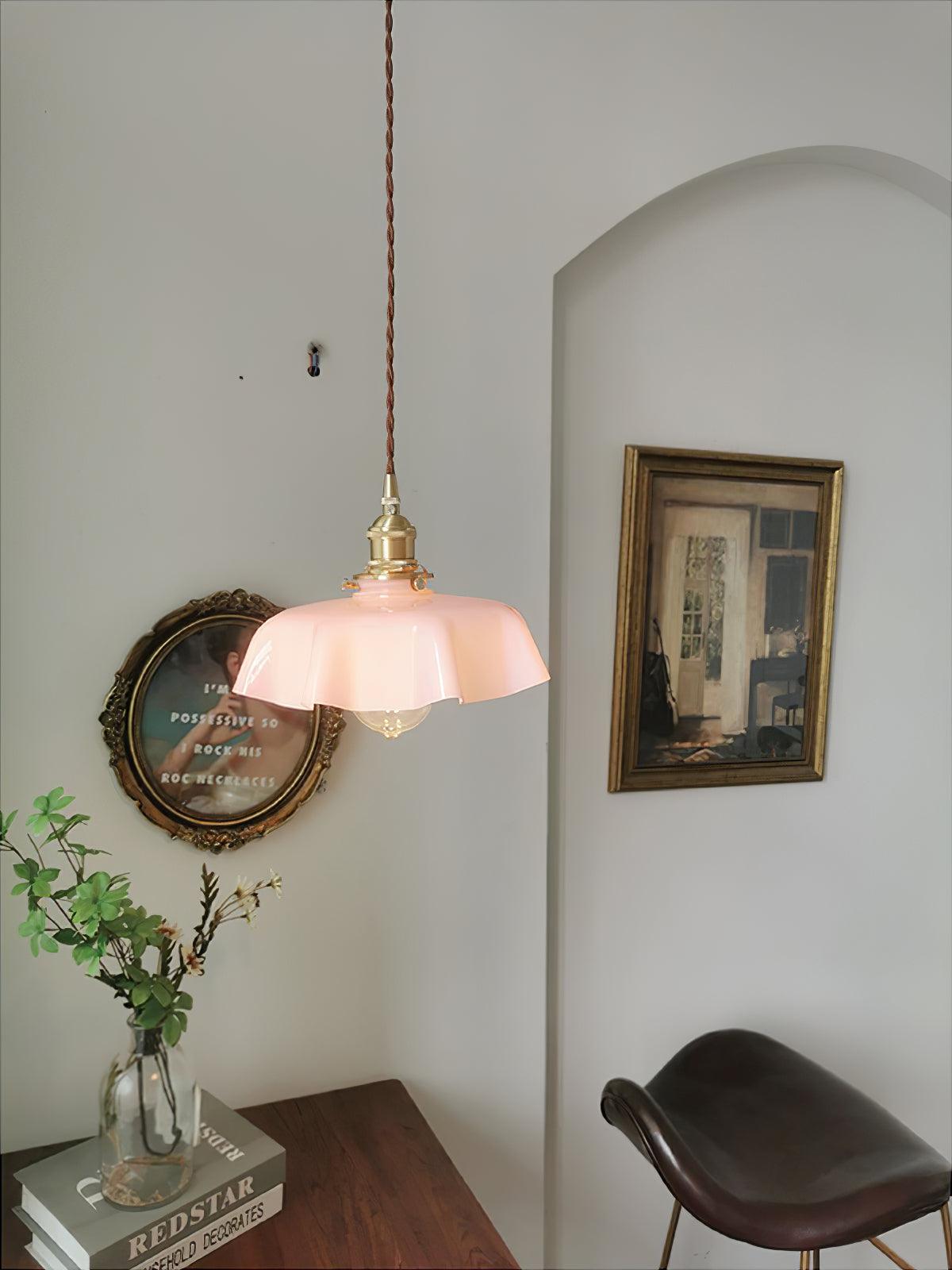 Lampada a sospensione vintage Ameliro