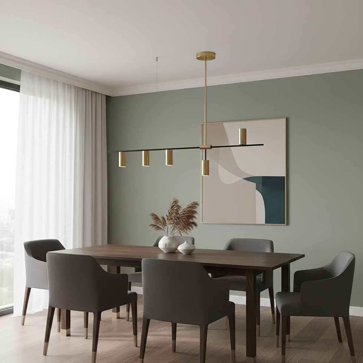 Cassandra Linear Chandelier – detail 8