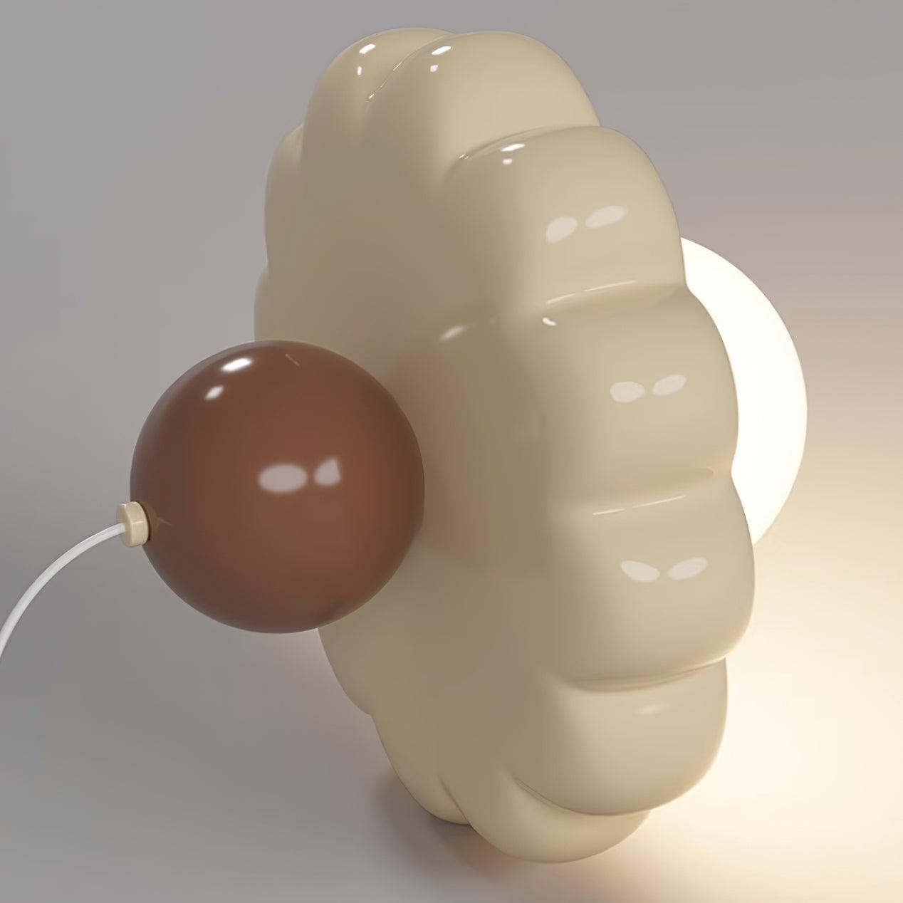 Lampada a sospensione globo Zelenena