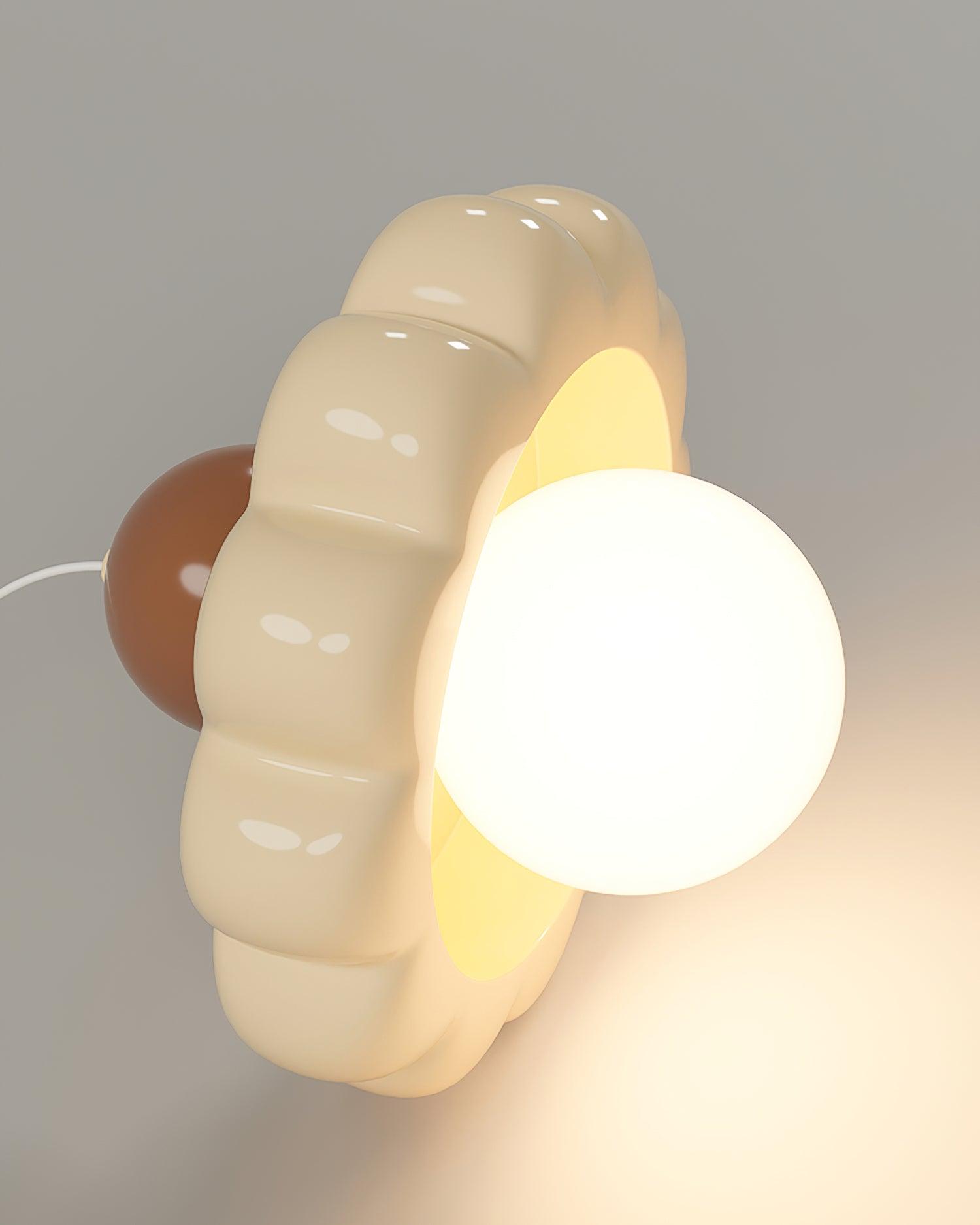 Lampada a sospensione globo Zelenena