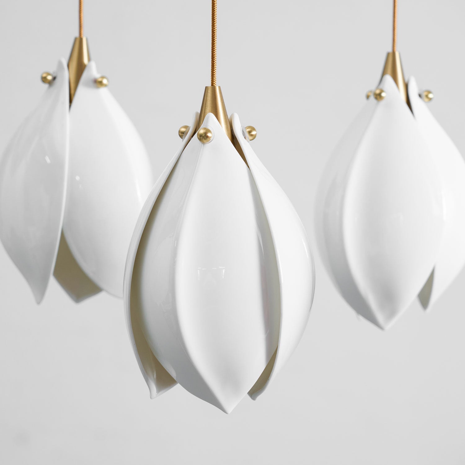 Lampada a sospensione floreale Fenoriano