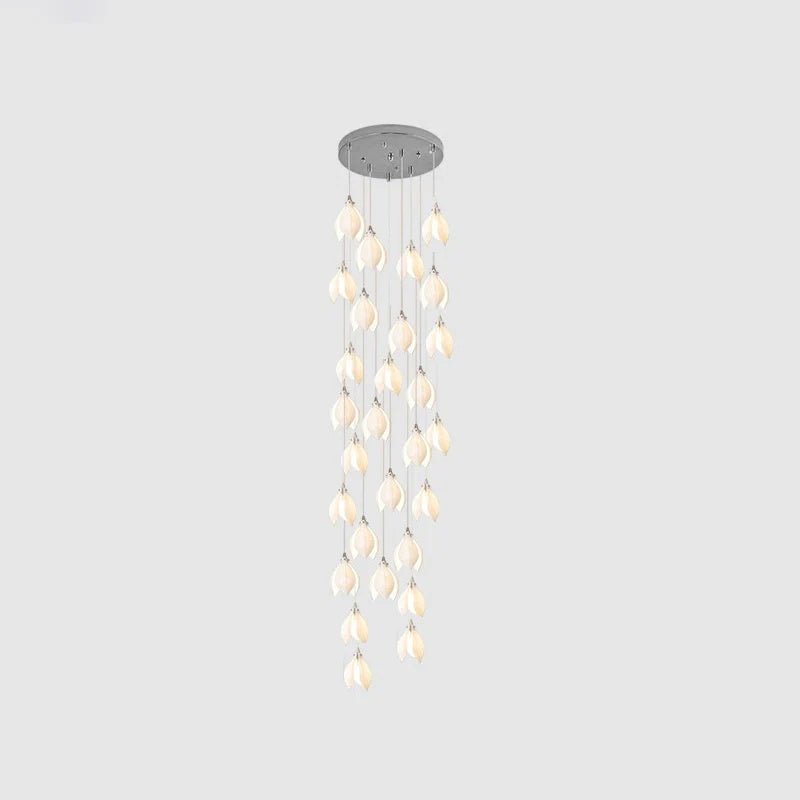 Lampada a sospensione floreale Fenoriano
