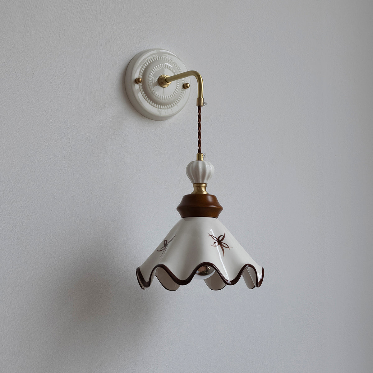 Applique da esterno vintage Fencella