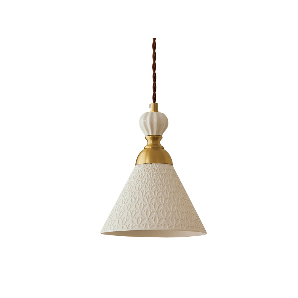 Lampada a sospensione scolpita Daldora